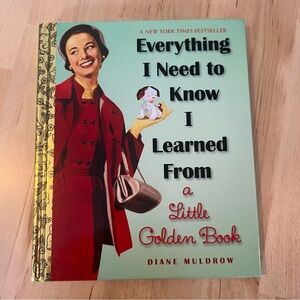 📚BUY 2 GET 1 FREE Everything I Need To Know I Learned From A Little Golden Book